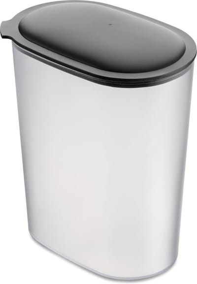 Koziol - Connect Voorraadpot Ovaal 2,5 liter - Kunststof - Grijs