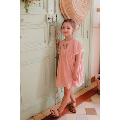 Louise Misha Dress Johanna Sienna Size: 9M | Dresses Outlet | Unisex | Roze