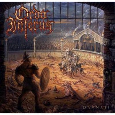 CD ORDO INFERUS - Damnati DOOM108CD Doomentia Recor 2013 Tsjechische Repu Rock Gebruikt
