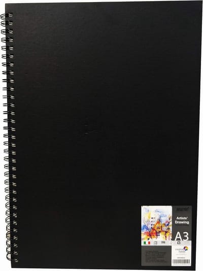 Wiro Gebonden Schetsboek A3 116 Pagina's 160 g/m² Zuurvrij Papier