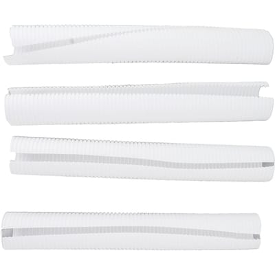 Protecteur de tronc d'arbre Plastique Protecteur d'écorce d'arbre Enveloppe Tubes de croissance pour protéger les jeunes arbres Plantes De 4Pcs Set