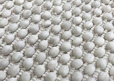 Zohome Badmat Mauro - Glacier Grey - Badkamermat - Bidetmat - Badmat Antislip - 40% Katoen 60% Polyester - 60x60 cm