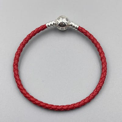 Origineel Leer Slangenketting Armband Veilige Hartsluiting Kralen Bedels Bangles Voor Vrouwen Meisjes DIY Sieraden Maken Pasvorm 15CM gray