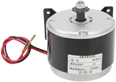 Allecto Elektrische Borstelmotor Hoge Snelheid Compact en Krachtig 12V E Bike