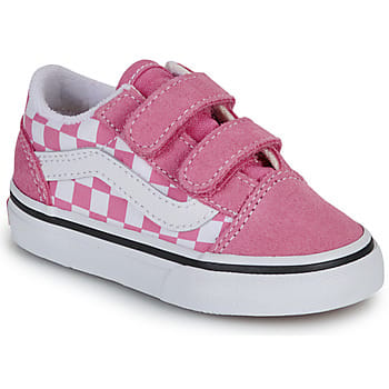 Vans Toddler Old Skool V Pink Maat: 26.5 | Schoenen Outlet | Unisex | Wit