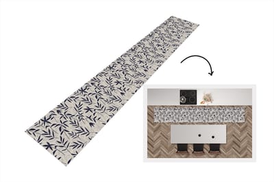 Keukenloper 300x50 cm - Keukenmat vinyl Planten - Japan - Patronen - Keukenmatten loper - Keuken vloerkleed tapijt
