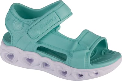 Skechers Heart Lights Sandal - Always Flashy, voor meisje, Mint, Sandalen, maat: 25