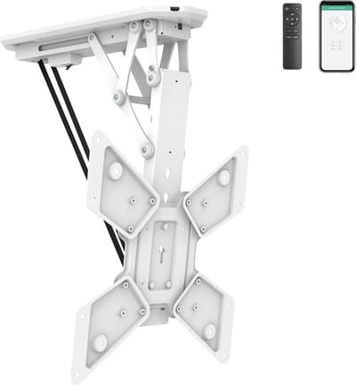 My Wall HL43MWL TV-plafondbeugel 58,4 cm (23) - 139,7 cm (55) Besturing via app, Plafondhouder, Met elektromotor, Gemotoriseerd, Kantelbaar, Zwenkbaar