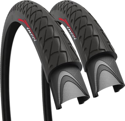 26 x 1.95 Zoll 50-559 Faltbar Slick Reifen für Cityräder Rennräder Mountain MTB Hybrid Fahrrad