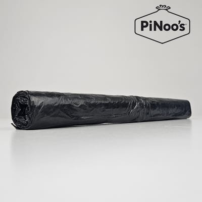 Zwarte Vuilniszakken 50 Liter | 12 rollen à 25 zakken - HDPE-plastic | T15 | 63x70 cm - Vuilniszak 50L, Prullenbak 50 liter afvalzakken (06307004116)