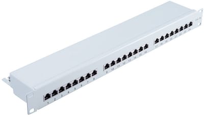 cat 5e 19 1HE-Patchpanel 24 Port