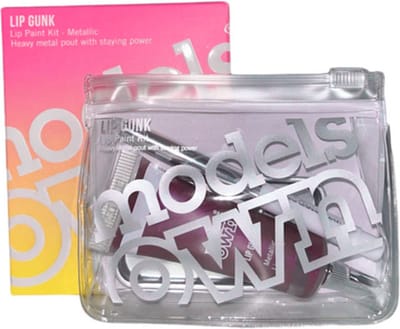 Models Own - LIP GUNK - 03 Chaos - Lip Paint Kit - Metallic - Lipstainset - Lippenverf - Vloeibare Lippenstift - 12 ml