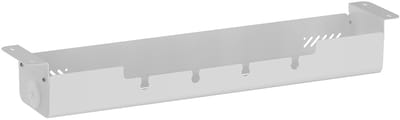 Kabelgoot 894 x 167 x 124 mm horizontaal, mat wit, zwenkbaar