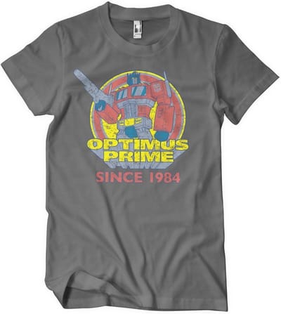 Transformers Optimus Prime - Since 1984 T-shirt donkergrijs