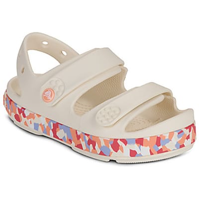 Crocs Crocband Cruiser Glow Confetti Band Sandal K, voor meisje, Beige, Sandalen, maat: 28/29