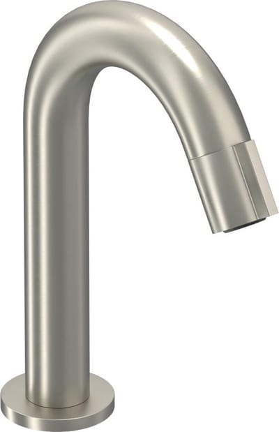 IVY Pact Fonteinkraan gebogen staand model S Geborsteld nickel PVD
