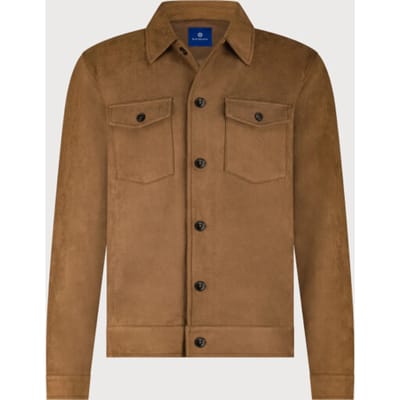 Blue Industry Het suède look overshirt |