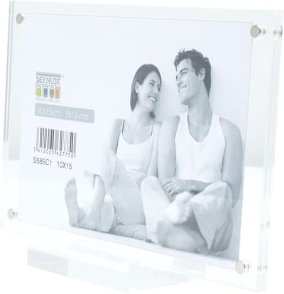 Deknudt Frames fotolijst S58SC1 - transparant - kunststof - foto: 10x15 cm