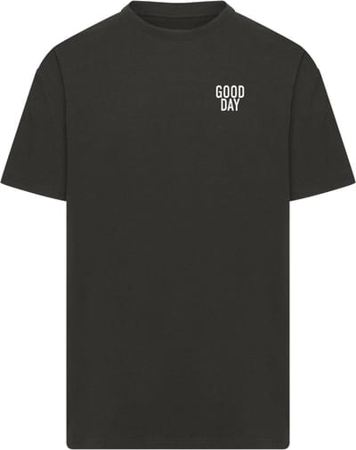 Mister Tee - Under The Palm Trees Heavy Oversize Heren Tshirt - M - Zwart