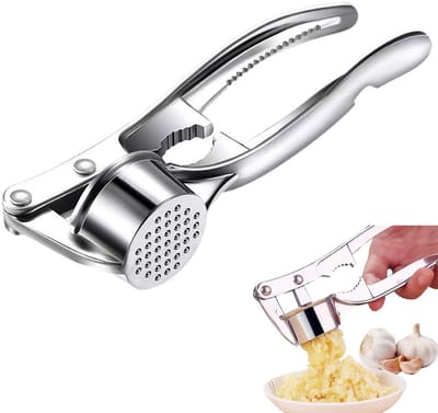 Dailygoods - Professionele Knoflookpers, Press Knoflook, Professionele Keuken Roestvrijstalen, Roestbestendig, Vaatwasser Beschikbaar, Geschikt Voor Restaurants