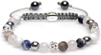 Karma Spiral Luna Armband  (Lengte: 16.50-19.00 cm) - Meerkleurig