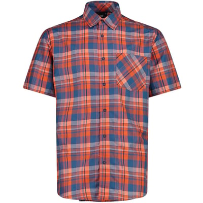Cmp 30t9937 Overhemd Met Korte Mouwen Oranje,Blauw 3XL Man