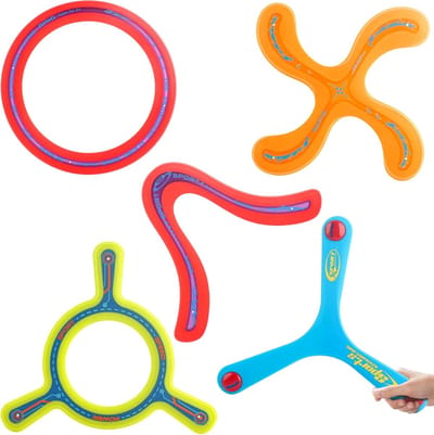 5 Leuke Boemerang Outdoor-Sportactiviteiten voor Jonge Beginners met Kleurrijk Design
