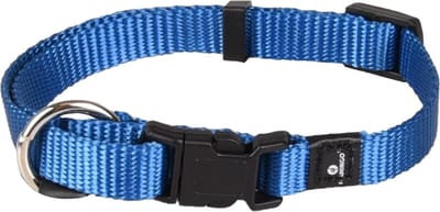 Flamingo Ziggi - Halsband Honden - Halsband Ziggi Blauw S 30-45cm 15mm - 1st - 127843 - 1st