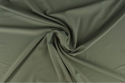 Lycra stof - Zilvergrijs - 1 meter - Per meter - 155cm breed
