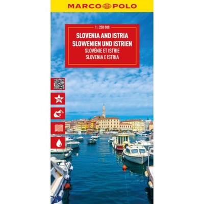 Marco Polo Slovenië, Istrië - Marco Polo Wegenkaart