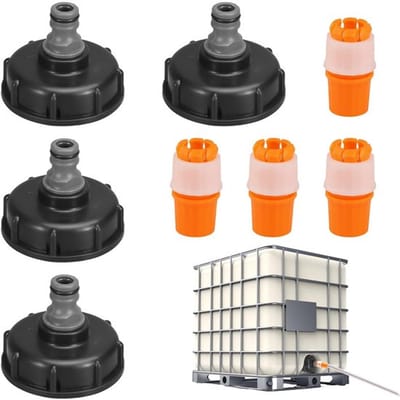 Dailygoody - IBC-tankdekseladapter - Fopspeen-ventieladapter