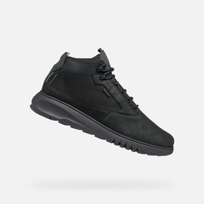 GEOX AERANTIS 4X4 ABX HEREN Sneakers - ZWART - Maat 46