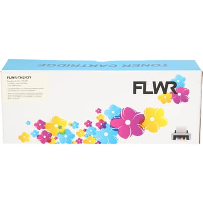 FLWR - Toners / Brother TN-243 / geel / Geschikt voor Brother