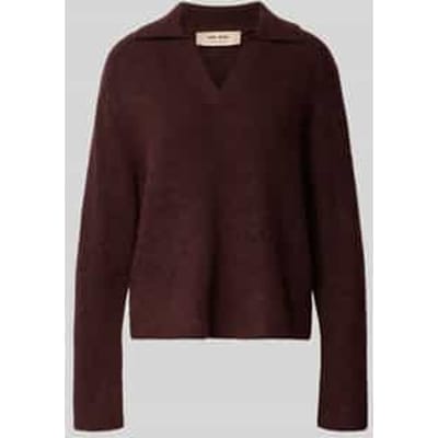 Gebreide pullover van Mix van wol en alpaca Model 'Thora Aidy'