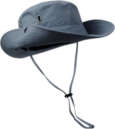 Nivard Zonnehoed - Reishoed - UV Beschermende Hoed - Bucket Hat - Festival - Pet - Hoedje Voor Dames & Heren - Hoofdbescherming - Grijs