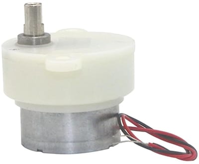 DC Tandwielmotor - Kleine Motor - Hobby Projecten - Laag Geluid - 5 Volt - Zwart