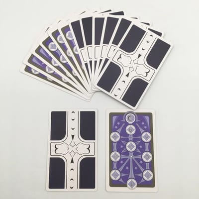 Perfecte 31 stuks/Set Anime JoJo's Bizarre Avontuur Kujo Jotaro Cosplay Tarot Papier Speelkaart Bordspel Rekwisieten Mooi Ontwerp gray