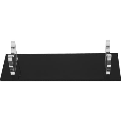 Acryl Zwaardstandaard Houder Tafelblad Zwaard Display Opbergrek voor Thuis Winkel Transparant black