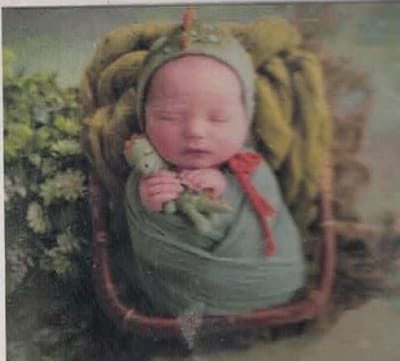 Baby Born - Baby Newborn - Diamond Painting - 30x40 - ronde steentjes