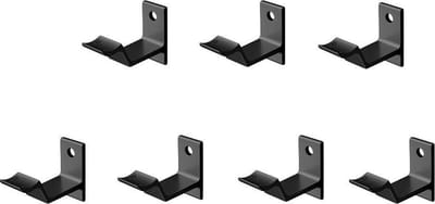 Leuninghouder zwart - Keilboutbevestiging - Hol zadel  Hermeta - 3543-18 - 7 stuks