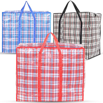 Unyqoos® Grote herbruikbare opbergtas met ritssluiting voor kleding en meer