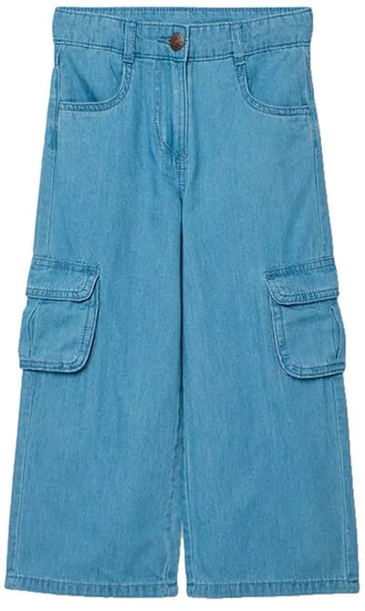 Boboli 403041 Broek Blauw 4 Years Meisje