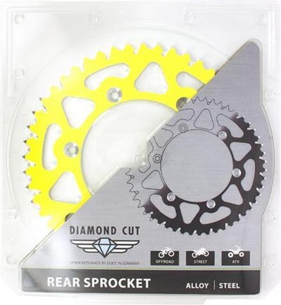 Couronne de transmission Esjot pour Moto Suzuki 125 RM 1987 53 dents pas 520 Neuf