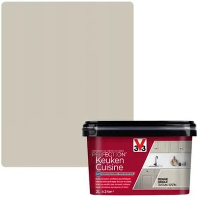 V33 Keukenverf Renovatie Perfection Zijdeglans Rogge 2l