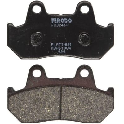 Plaquette de frein Ferodo pour Moto Honda 125 CB 1982 JC06 / AV / FDB244P Neuf
