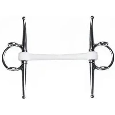 Mors met naald voor paard met mondstuk Trust Inno Sense Gag Flexi Soft 20
