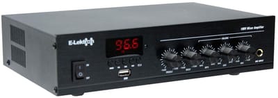 E-Lektron PA-TRON45 - 100V ELA versterker - 45W met Bluetooth en USB