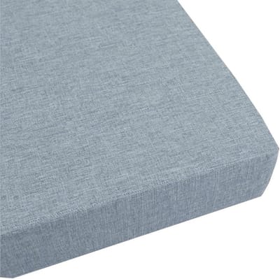 Bankkussen - Zitkussen - Buiten Zitten - Antislip Onderkant - 14x67 cm - Hemelsblauw