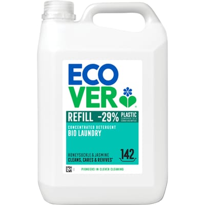 Wasmiddel Ecover Universal kamperfoelie & jasmijn navulling 5L