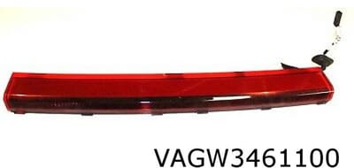 Audi A1 (3-drs.) derde remlicht (LED) Origineel! 8X0945097